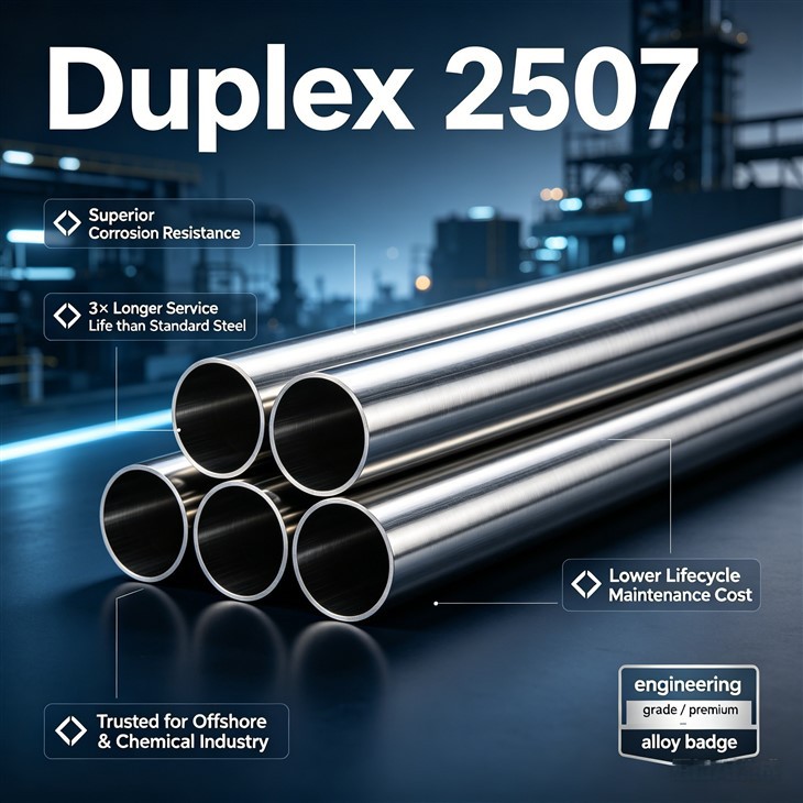 Duplex 2507 Pipe | Super Duplex Stainless Steel Pipe